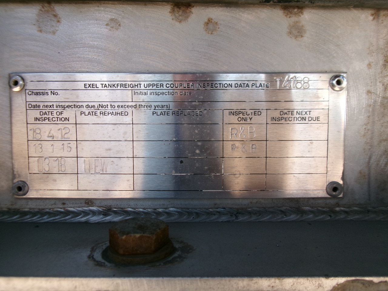 Poluprikolica cisterna za prevoz bitumena Clayton Bitumen tank inox 33 m3 / 1 comp + ADR: slika 11