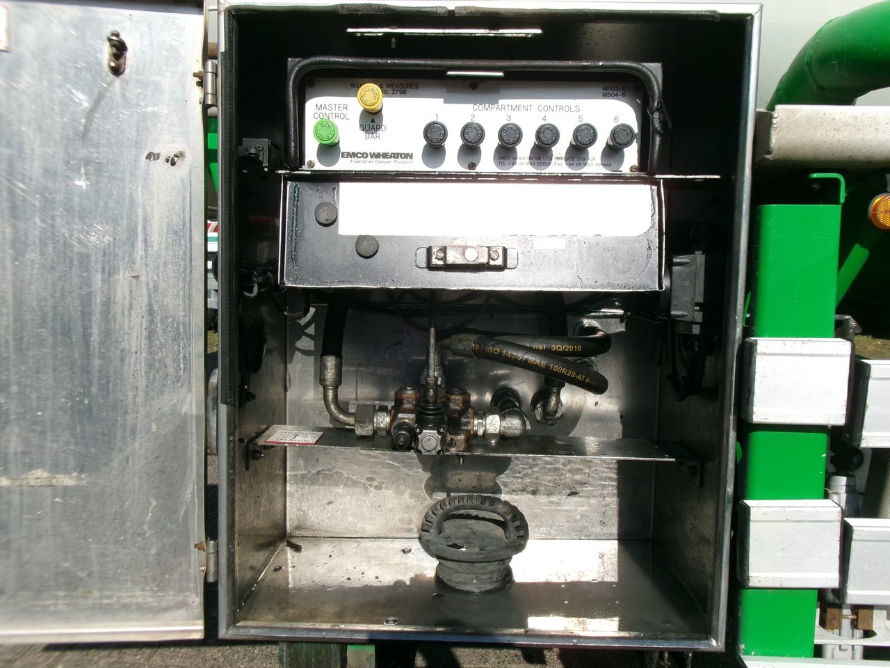Poluprikolica cisterna za prevoz goriva Feldbinder Fuel tank alu 42 m3 / / 6 comp + pump: slika 17
