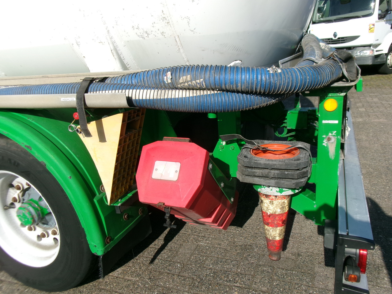 Poluprikolica cisterna za prevoz goriva Feldbinder Fuel tank alu 42 m3 / / 6 comp + pump: slika 13