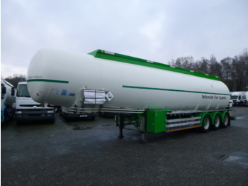 Poluprikolica cisterna za prevoz goriva Feldbinder Fuel tank alu 44.3 m3 / 6 comp: slika 1