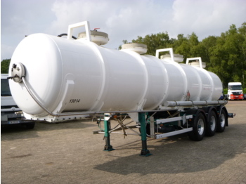 Poluprikolica cisterna za prevoz hemikalija Guhur / Maisonneuve Chemical ACID tank Alu 24.2 m3 / 1 comp: slika 1