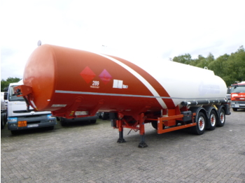 Poluprikolica cisterna za prevoz goriva Indox Fuel tank alu 38 m3 / 6 comp: slika 1