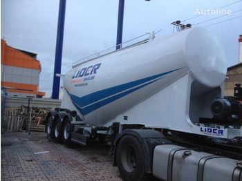 Poluprikolica cisterna za prevoz cementa novi LIDER 2023 NEW (FROM MANUFACTURER FACTORY SALE): slika 3