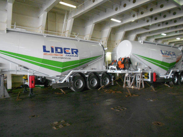 Poluprikolica cisterna za prevoz cementa novi LIDER NEW ciment remorque 2023 YEAR (MANUFACTURER COMPANY): slika 8