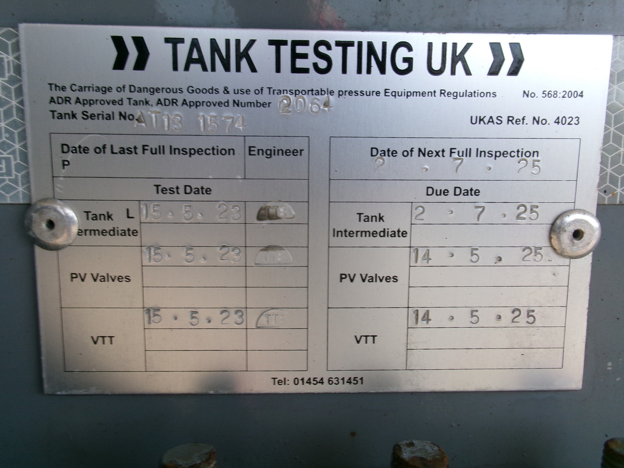 Lakeland Tankers Fuel tank alu 42.8 m3 / 6 comp + pump Lakeland Tankers Fuel tank alu 42.8 m3 / 6 comp + pump: slika 33