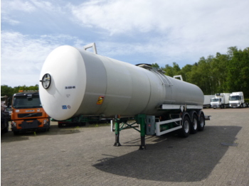 Poluprikolica cisterna za prevoz bitumena Magyar Bitumen tank inox 30 m3 / 1 comp: slika 1