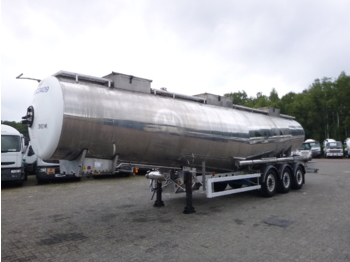 Poluprikolica cisterna za prevoz hemikalija Magyar Chemical tank inox 31.5 m3 / 3 comp: slika 1