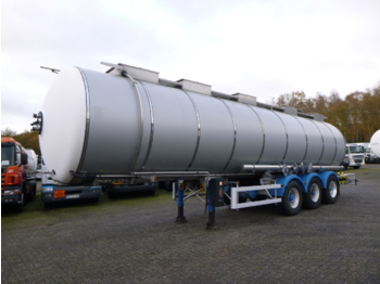 Poluprikolica cisterna za prevoz hemikalija Magyar Chemical tank inox 37.5 m3 / 1 comp: slika 1