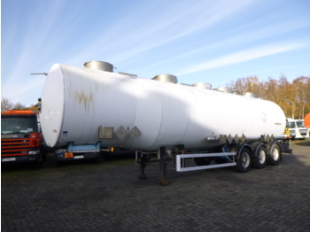 Poluprikolica cisterna za prevoz hemikalija Magyar Chemical tank inox 40.5 m3 / 3 comp: slika 1