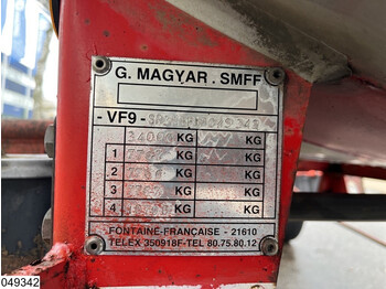 Poluprikolica cisterna Magyar Chemie 31000 Liter, Steel suspension: slika 5