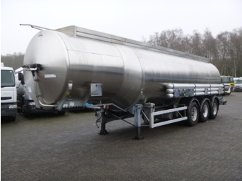 Poluprikolica cisterna za prevoz goriva Magyar Fuel tank inox 38.4 m3 / 8 comp: slika 1