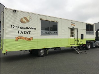 Netam-Fruehauf Mobiel Cafetaria/ Food Truck (B/E rijbewijs) - Poluprikolica