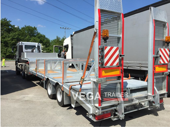 Niska poluprikolica za prevoz 2 Axle Lowloader