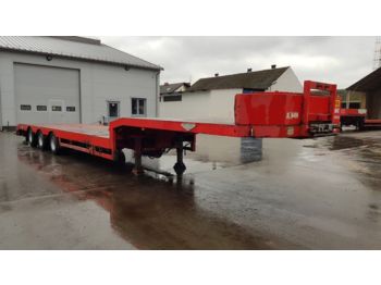 Broshuis Extendable Low loader 13,00 + 6,00 m  - Niska poluprikolica za prevoz