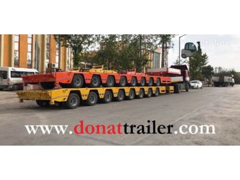 DONAT 8 axle Heavy Duty Extendable Lowbed - Niska poluprikolica za prevoz
