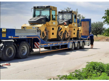 EMIRSAN 3 AXLE EXTENDABLE PLATFORM LOWBED - Niska poluprikolica za prevoz