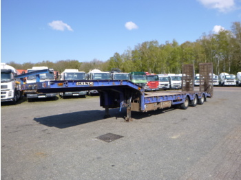 King 3-axle semi-lowbed trailer 9 m / 32 t + ramps - Niska poluprikolica za prevoz