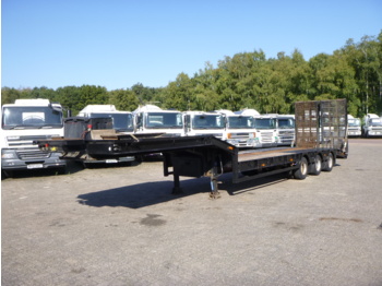King 3-axle semi-lowbed trailer + ramps - Niska poluprikolica za prevoz