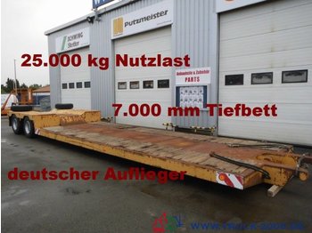 Scheuerle Tiefbett-brücke 7 m Höhe 52 cm  * 25t. Nutzlast - Niska poluprikolica za prevoz
