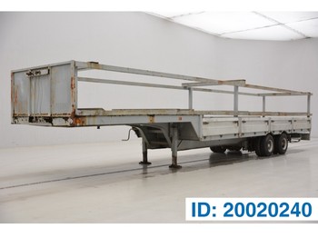 Titan Low bed trailer - Niska poluprikolica za prevoz