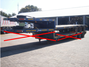 Traylona 3-axle lowbed trailer 35000 KG - Niska poluprikolica za prevoz