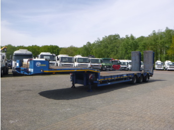 Verem 3-axle semi-lowbed trailer 39 t / 9.1 m + ramps - Niska poluprikolica za prevoz
