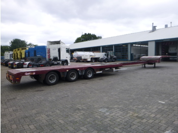 Niska poluprikolica za prevoz Nooteboom 3-axle semi-lowbed trailer extendable 14.5 m + ramps: slika 4
