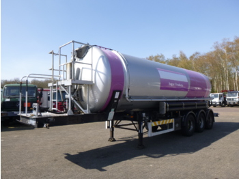 Poluprikolica cisterna za prevoz hrane OKM / Feldbinder Powder / food tank alu 37 m3 (tipping): slika 1