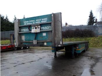  2007 SDC Tri Axle Flat Bed Trailer - Plato poluprikolica