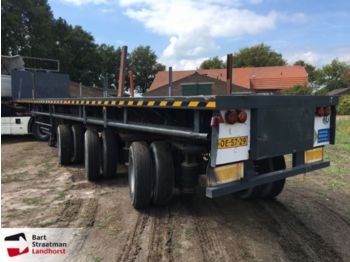 EKW RO-46T3AHG uitschuiftrailer - Plato poluprikolica