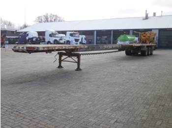 Traylona 3-axle extendable platform trailer 59000kg / 21.5m - Plato poluprikolica