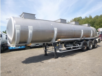 BSLT Chemical tank inox 27.8 m3 / 1 comp - Poluprikolica cisterna