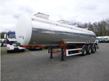 BSLT Chemical tank inox 30 m3 / 1 comp - Poluprikolica cisterna