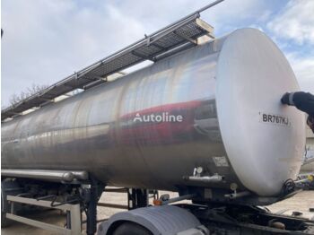 BSLT INOX 33000 liters - Poluprikolica cisterna