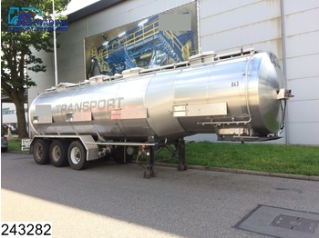 Burg Chemie 31000 Liter, 4 Compartments, Steel suspension, Isolated, 4 Bar - Poluprikolica cisterna