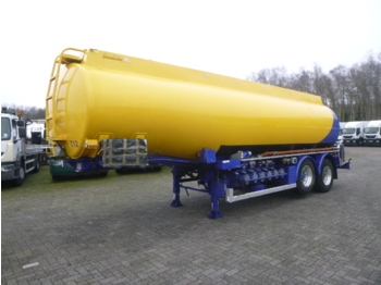 Caldal Fuel tank alu 29.6 m3 / 6 comp + pump/counter - Poluprikolica cisterna