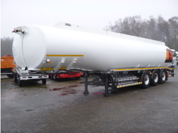 Caldal Fuel tank alu 44 m3 / 6 comp + pump - Poluprikolica cisterna