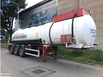 Clayton Chemie Chemie tank, 27500 Liter, Disc brakes, 4 Bar, 50c - Poluprikolica cisterna