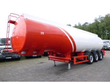 Cobo Fuel tank alu 38.5 m3 / 6 comp + counter - Poluprikolica cisterna