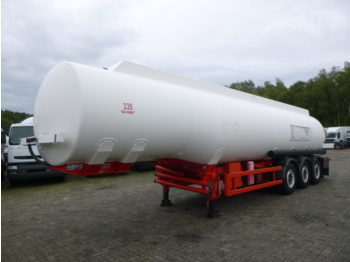 Cobo Fuel tank alu 42.9 m3 / 6 comp + counter - Poluprikolica cisterna