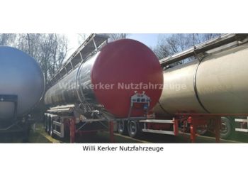 HLW Lebensmittelauflieger 3Ka 34 m³  7492  - Poluprikolica cisterna