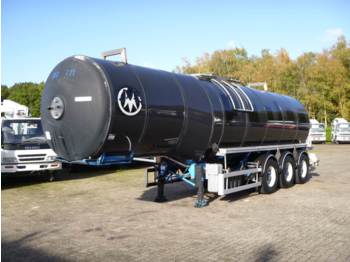 Magyar Bitumen tank inox 31 m3 / 1 comp - Poluprikolica cisterna