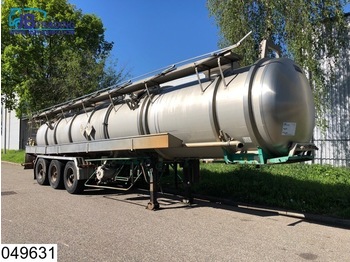 Magyar Chemie RVS tank , 26500 Liter, 4 bar - Poluprikolica cisterna