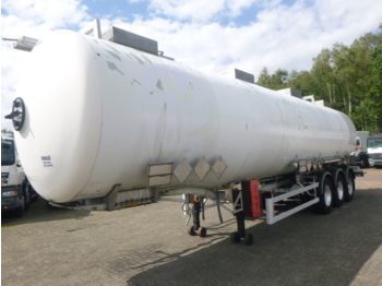 Poluprikolica cisterne Magyar Chemical tank inox 47 m3 / 3 comp