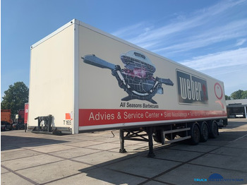 Poluprikolica hladnjače DRACO Kastentrailer-stuuras /liftas/insulated TZA 339