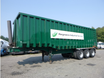 Titan Tipper trailer steel + inox 70 m3 / 68 tonnes - Poluprikolica istovarivača