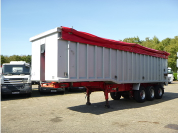 Wilcox Tipper trailer alu 54 m3 + tarpaulin - Poluprikolica istovarivača