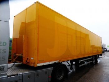 Groenewegen gestuurd, gelenkt, steering laadklep loading lif  - Poluprikolica sa zatvorenim sandukom