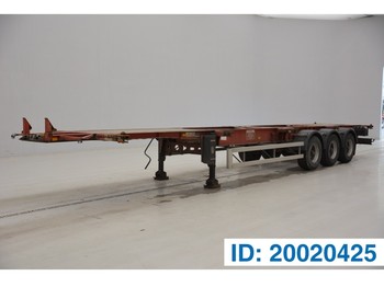 DESOT Skelet 20-30-40-45 ft - Poluprikolica za prevoz kontejnera/ Poluprikolica sa promenjivim sandukom