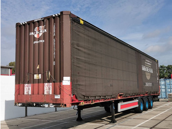 Hertoghs LPRS24 curtain container - Poluprikolica za prevoz kontejnera/ Poluprikolica sa promenjivim sandukom